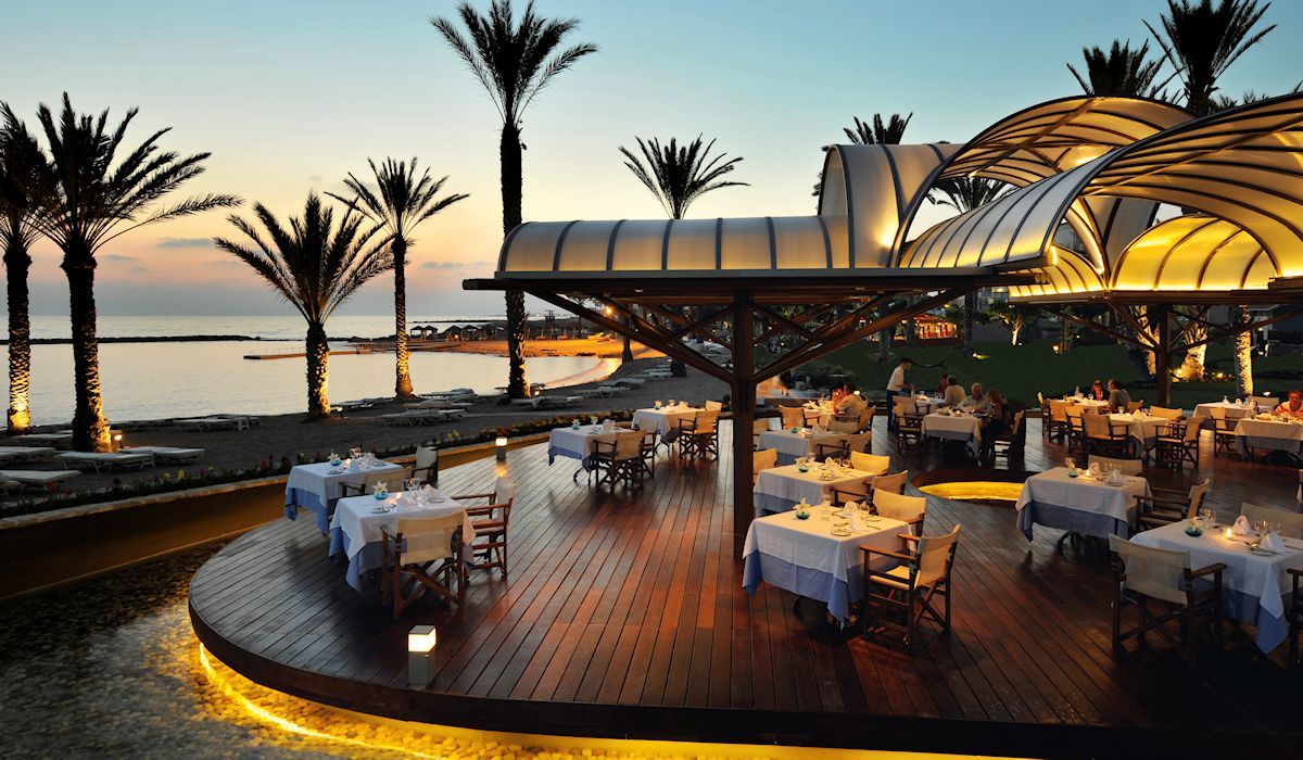 Constantinou Bros Pioneer Beach Pafos Restauracja zdjęcie