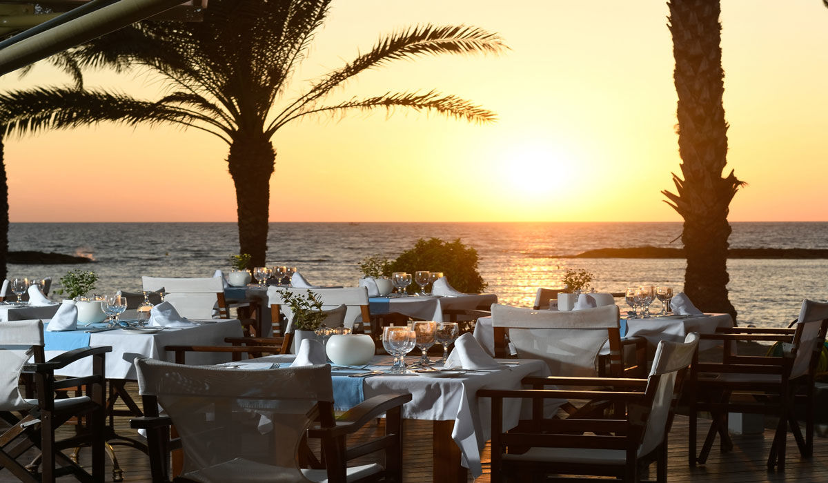 Constantinou Bros Pioneer Beach Pafos Restauracja zdjęcie